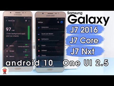 How to Update Galaxy J7 (2016)/ J7 Core/ J7 Nxt to Android 10 Q (One UI 2.5)