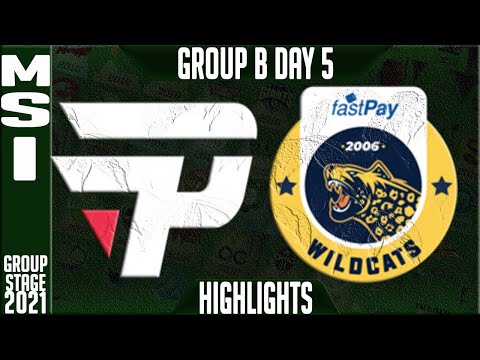 PNG vs IW Highlights | MSI 2021 Day 5 Group B | Pain Gaming vs Fastpay Wildcats