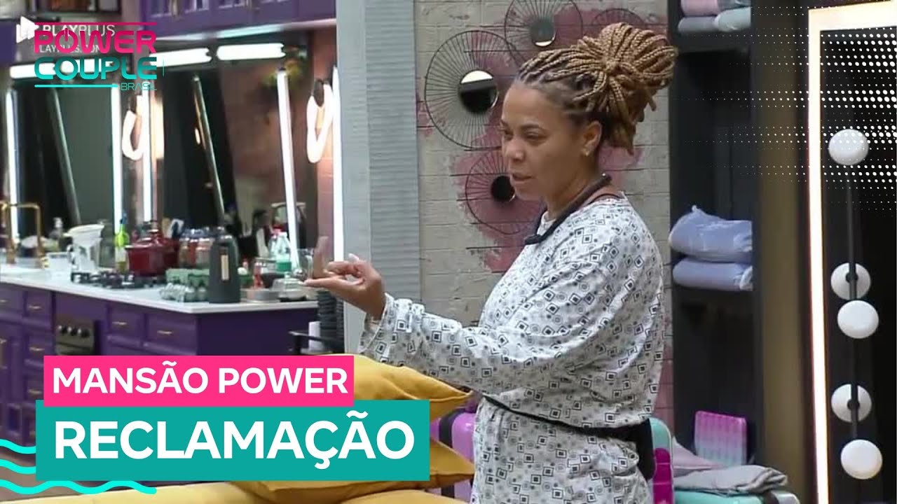 Silvia diz que grupo rival não está ajudando nas tarefas da Mansão: 'Fazendo nada' | Power Couple