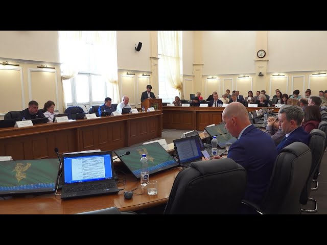 Очередное заседание Думы прошло в Ангарском округе