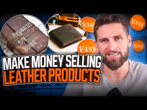 What should I sell on Etsy? Etsy sellers that make LEATHER (or other) products should do this!