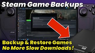 How Steam Game Backups Work (feat. Steam Deck)