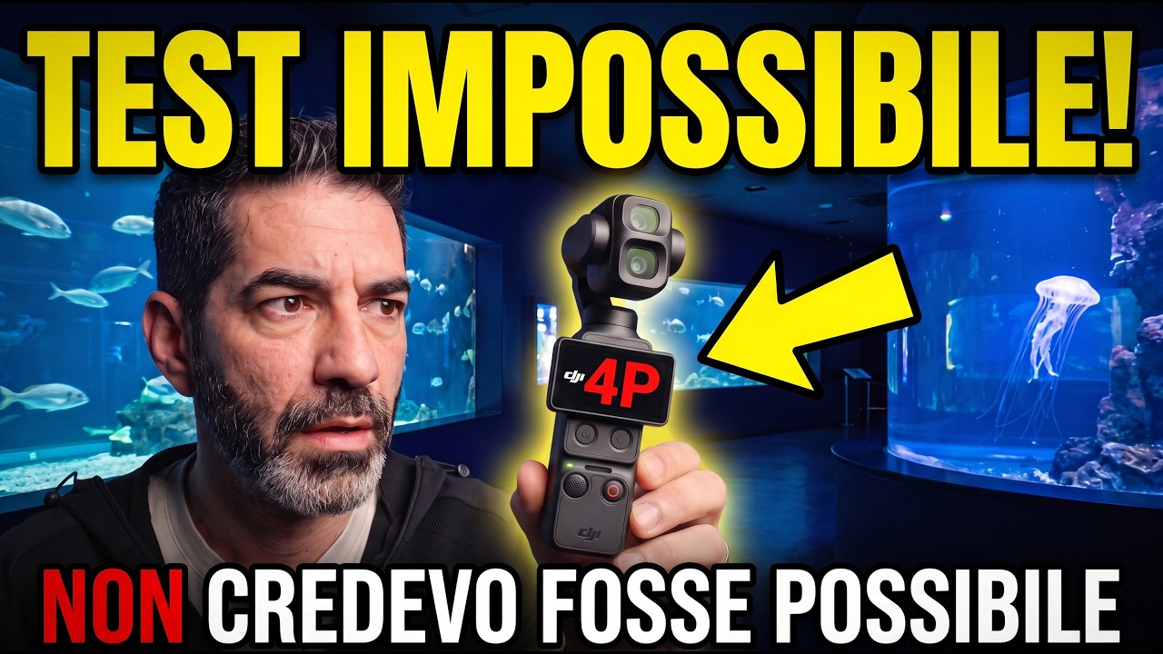 Non credevo che una videocamera così PICCOLA potesse fare QUESTO!