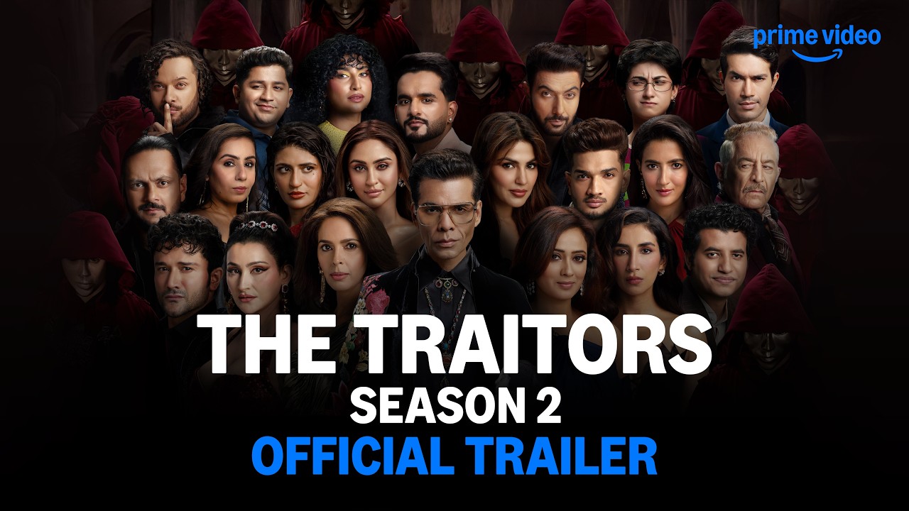 The Traitors Season 2 - Official Trailer | Prime Video India - YouTube