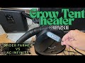 The Best Grow Tent Heater On Amazon! Spider Farmer VS AC Infinity Thermoforge. Which one works best?