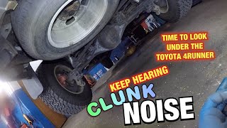 Toyota 4Runner makes clunk noise in rear end || clunk noise  ||  car makes click noise