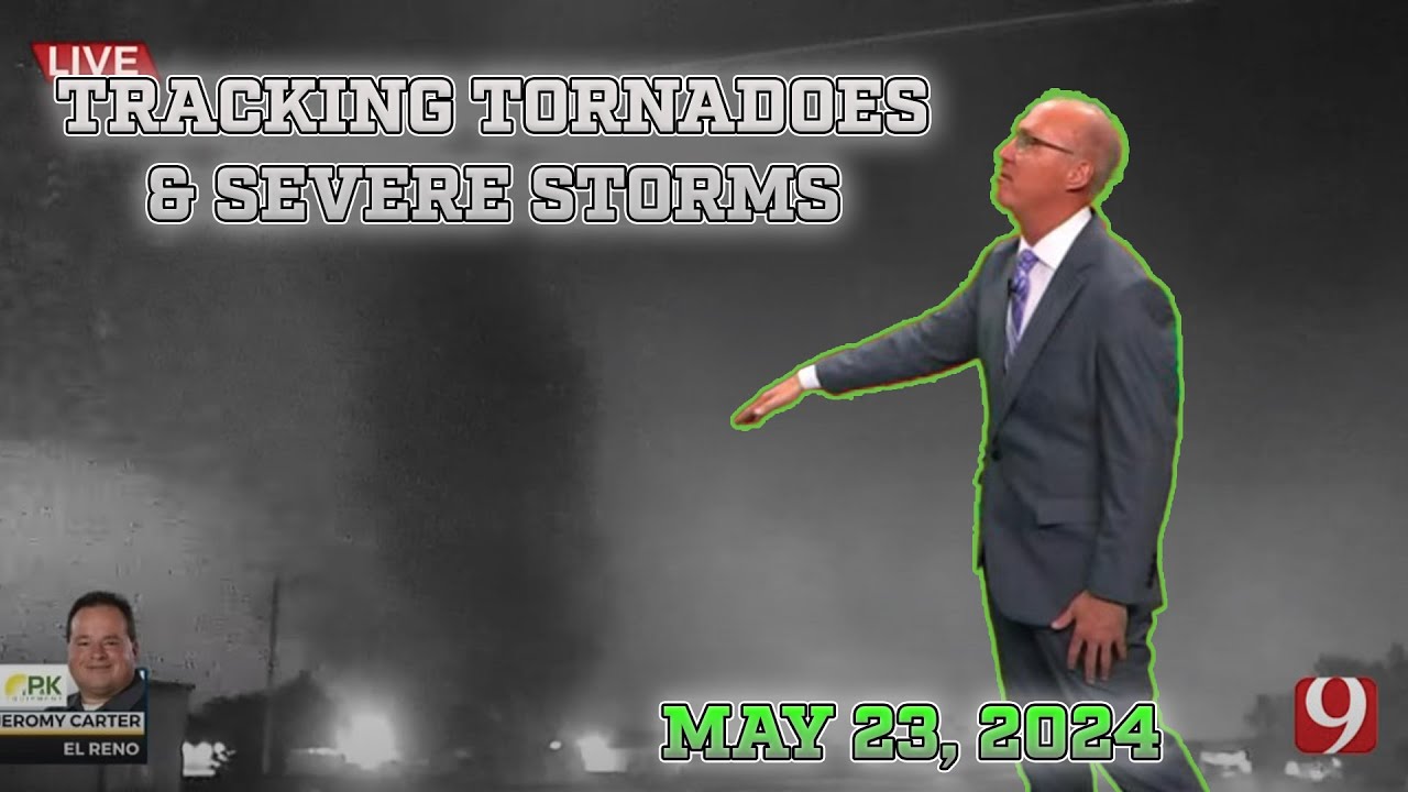 Tracking Tornadoes and Severe Storms Across Oklahoma | May 23, 2024