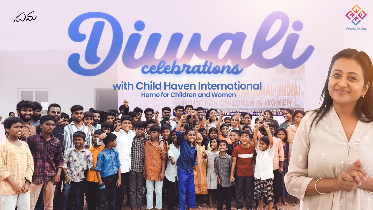 Diwali Celebrations with Child Haven International, Home For Children & Women | FFJ | Suma