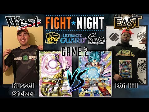 [DBS TCG] East vs West Fight Night Day 1 - Russell Stelzer VS Eon Hill - Game 2