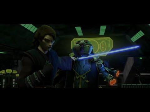 Anakin kills Trench (Star Wars the Clone Wars Season 7)