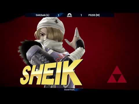 Rewired 2016 Smash 4 Grand Finals - SAK|Saiki (Sheik) vs PG|SS (Cloud)