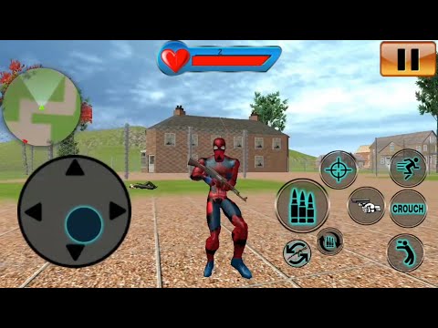 Super Spider Gangster Crime City #2 | Superhero Spider Vs City Villains - Android GamePlay