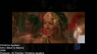 Sampled by DJ Premier: Christina Aguilera - Intro (Back to Basics) (1)