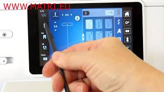 Bernina, Bernette B79 Sewing and Embroidery machine how does it work