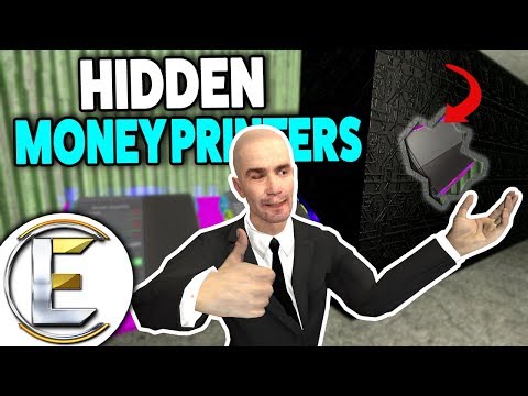 New Hidden Printer Base! - Gmod DarkRP Life ( The Perfect Place To Hide Your Money Printers)