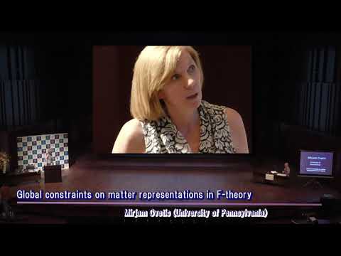 Global constraints on matter representations in F-theory - Mirjam Cvetic