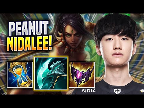 PEANUT IS A MONSTER WITH NIDALEE! - GEN Peanut Plays Nidalee JUNGLE vs Kindred! | Season 2022