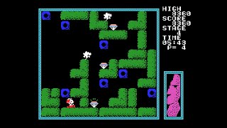 MSX Game: Moai no Hihou. Secret Treasure of Moai (1986 Casio)