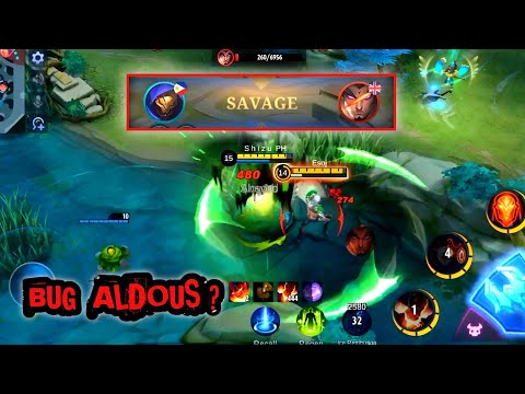 WTF DAMAGE 😱 | ALDOUS CRAZY DAMAGE | ALDOUS BEST BUILD 2022