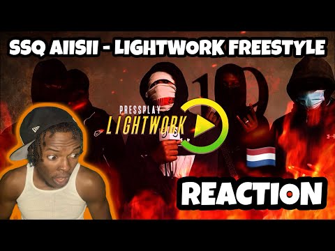 AMERICAN REACTS TO DUTCH DRILL RAP! #SSQ Aiisii - Lightwork Freestyle 🇳🇱 | Pressplay