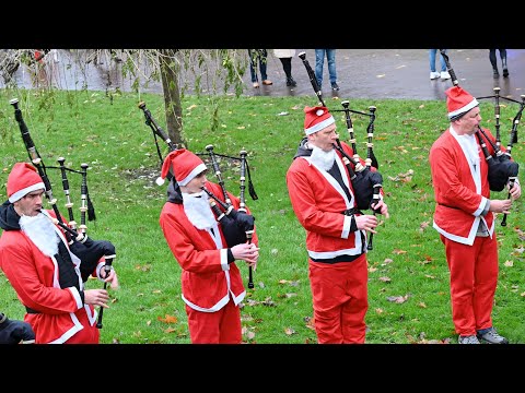 Christmas music by Stockbridge Pipe Band