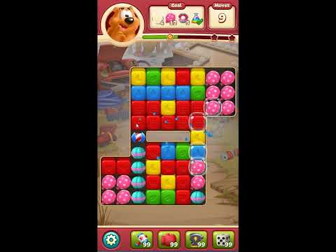 Toon Blast Level 7576 - NO BOOSTERS 🐻🐺🐱 | SKILLGAMING ✔️