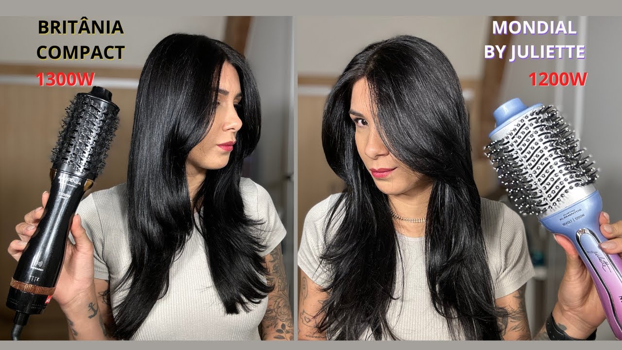 QUAL É A MELHOR ESCOVA SECADORA, BRITÂNIA COMPACT OU MONDIAL BY JULIETTE? | Por @jessicatthings_