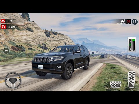 Offroad SUV  Car Driving Simulator -  Jeep Luxury 4x4 Prado Driver - Android GamePlay