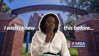 Watch this before applying to UF's MBA program