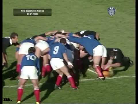 Un essai pas très clair encaissé par le XV de France ! (1989)