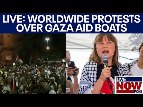 Video | WATCH: Protests erupt in Europe over Gaza aid