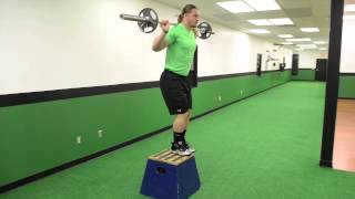 315. Barbell Lateral Step Ups