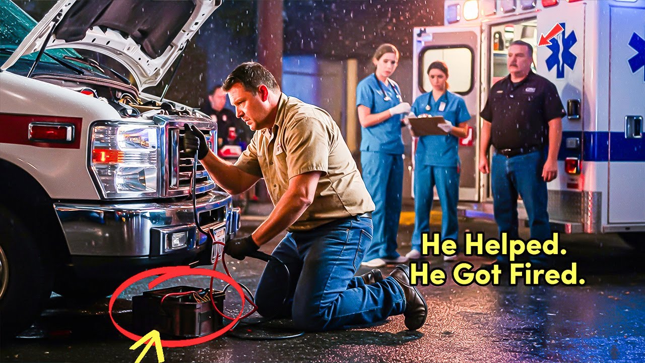 Single Dad Fired For Fixing An Ambulance — Unaware The Patient Is A CEO Of A Car Company