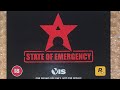 ROCKSTAR GAMES STATE OF EMERGENCY PRESS KIT PROMO VERSION PLAYSTATION 2