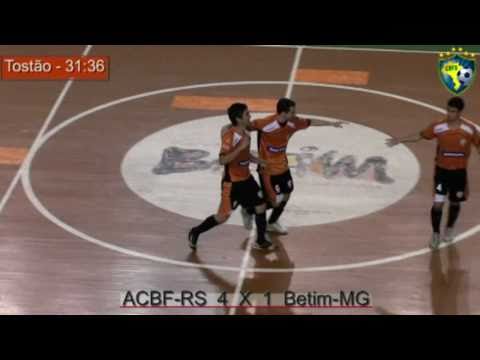 6ª Superliga Correios de Futsal - ACBF-RS 4 X 1 Betim-MG (SEMIFINAL)