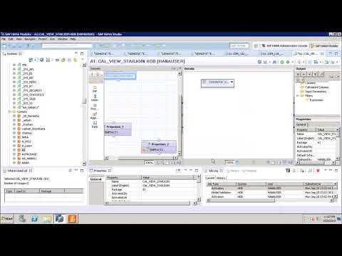 SAP HANA - Calculation View Graphical