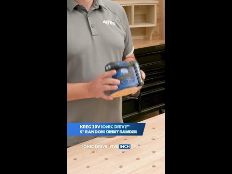 Kreg 5 Inch Random Orbit Sander Walkthrough