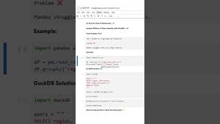 Analyze Millions of Rows Instantly with DuckDB + AI | Data Analytics Tool