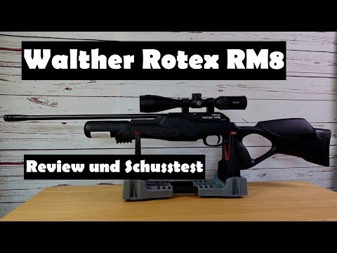 Luftgewehr Walther Rotex RM 8 - Full Review und Schusstest