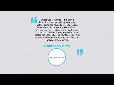 Breeze Development - Website Design & Development video.