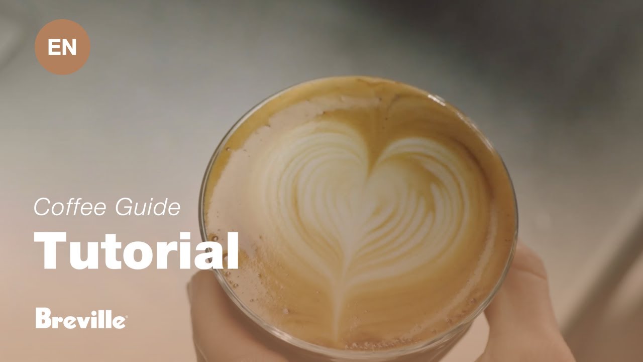 How to create latte art: the heart