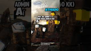 POV:SEU AMIGO É O ADMIN (MAIS CHORÃO KKK)💥💀 | Forsaken (Credits:Drowsy) - #shorts #roblox #forsaken