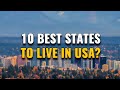 Top 10 States to Live in the United States 2024 (Why They're Best)