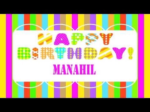 Manahil  birthday Wishes - Happy Birthday Manahil