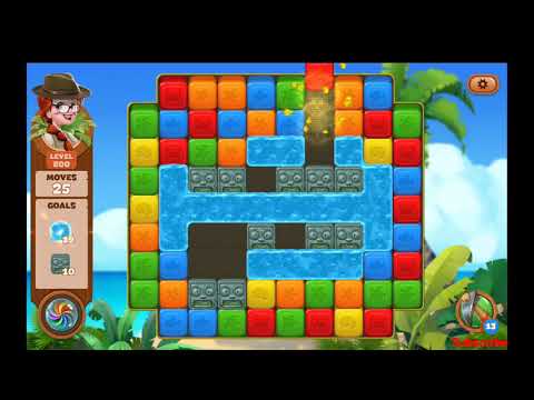 Lost Island Blast Adventure Level 800 NO BOOSTERS - A S GAMING