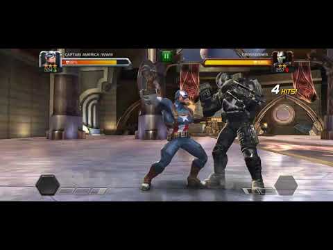 Captain America vs Crossbones