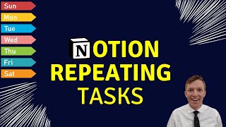 Repeating Tasks in Notion（00:01:20 - 00:02:30） - Notion Repeating Tasks Are Finally Here 😃🎆