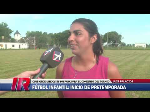 Fútbol Infantil 2019 club Once Unidos de Luis Palacios