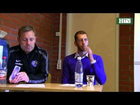 HTV: Presskonferensen efter Falkenbergs FF - Hammarby