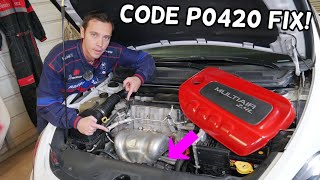 CODE P0420 DODGE DART, CHRYSLER 200, JEEP CHEROKEE COMPASS RENEGADE, RAM PROMASTER CITY FIAT 500X